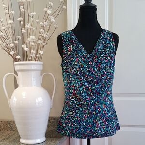 Calvin Klein Multicolor Sleeveless Blouse